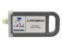 700ml Compatible Cartridge for CANON PFI-706PGY PHOTO GRAY
